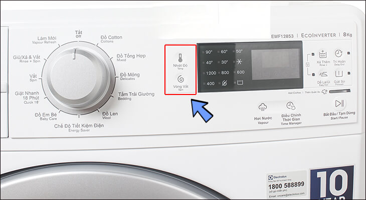 Cách sửa máy giặt Electrolux báo lỗi LOC