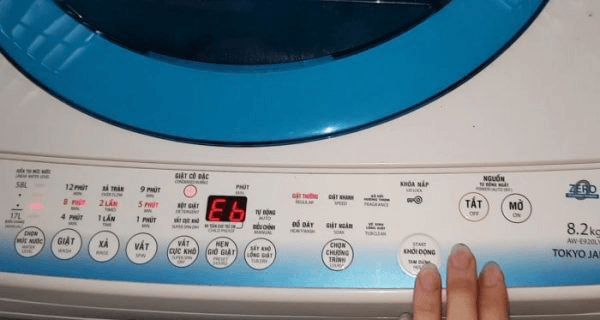 sửa máy giặt Toshiba báo lỗi Eb