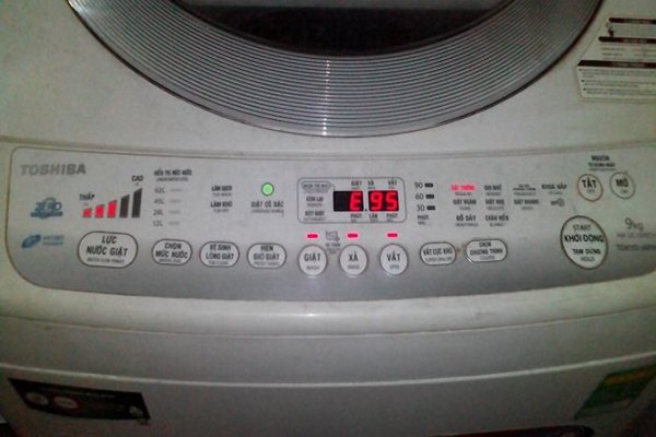 Tổng hợp mã lỗi máy giặt Toshiba