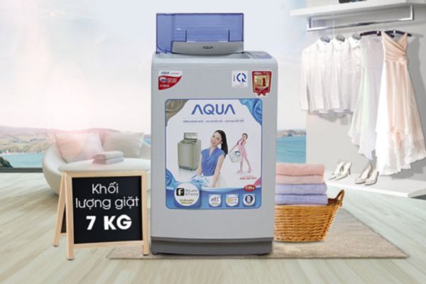 Cách xả nước máy giặt Aqua